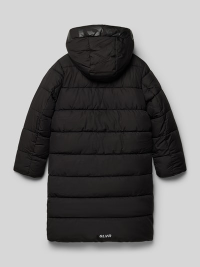 s.Oliver RED LABEL Regular Fit Steppmantel mit Kapuze Black 3