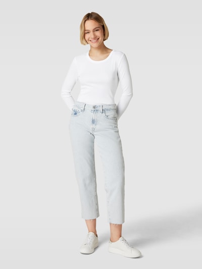Esprit Longsleeve mit Rundhalsausschnitt Weiß 1