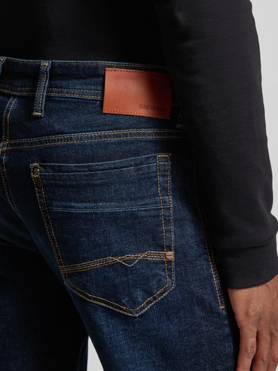 MAC Straight Leg Jeans im 5-Pocket-Design Dunkelblau 3