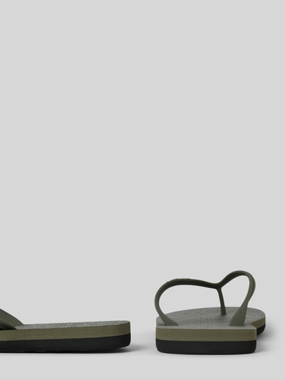 ONeill Teenslippers met labeldetail Olijfgroen - 2