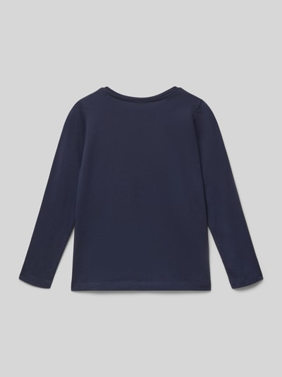 s.Oliver RED LABEL Regular fit shirt met lange mouwen van puur katoen Marineblauw - 3