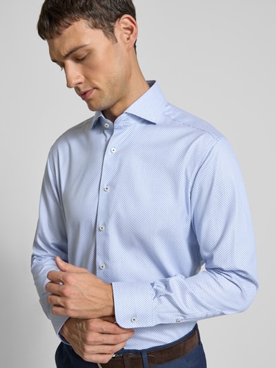 ETERNA REGULAR FIT Regular Fit Business-Hemd mit Haifischkragen Bleu 3