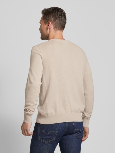 Marc O'Polo Loose Fit Pullover mit Rundhalsausschnitt Offwhite 5