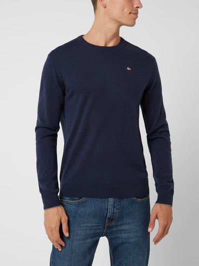 Napapijri Pullover aus Wolle Modell 'Damavand' Marine 4