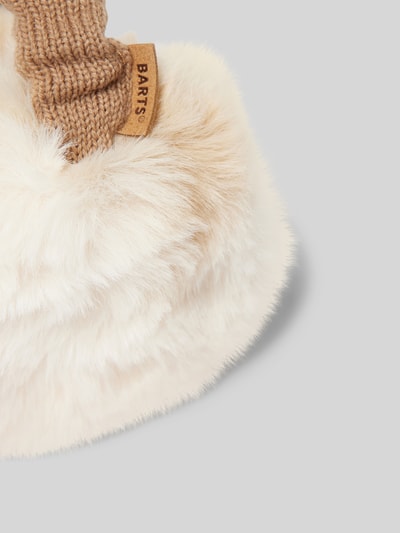 Barts Ohrenwärmer mit Label-Detail Modell 'FUR' Beige 2