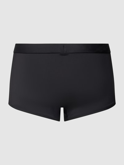 Calvin Klein Underwear Spodenki kąpielowe w jednolitym kolorze model ‘TRUNK Lycra’ Czarny 3