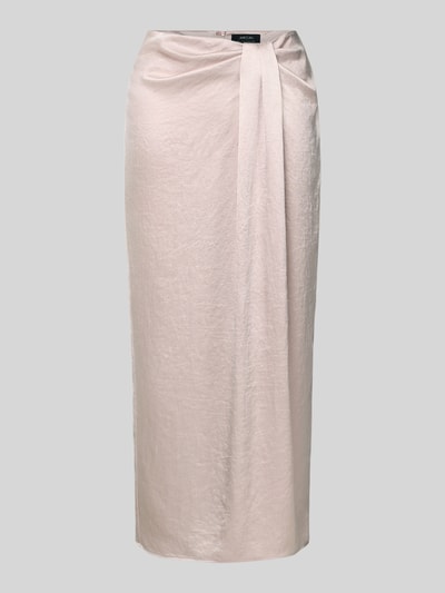 Marc Cain Midirock mit Raffungen Kitt 2