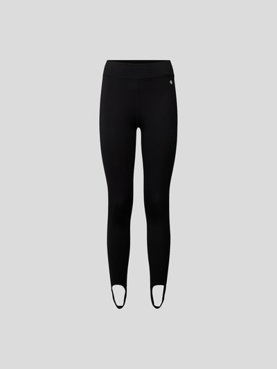 Anine Bing Leggings mit Label-Print Black 2