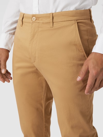 Tommy Hilfiger Pants Spodnie materiałowe z fakturowanym wzorem model ‘DENTON’ Khaki 3