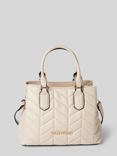 VALENTINO BAGS Handtasche mit Label-Detail Ecru 1