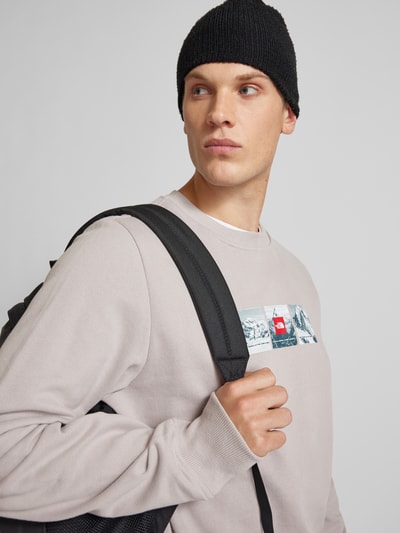 The North Face Sweatshirt mit Label-Print Dunkelgrau 3