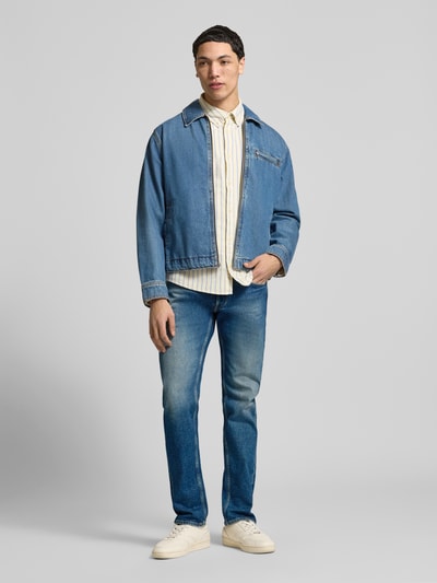 Replay Jeansy o kroju regular fit w 5 kieszeni Model 'Grover' Jeansowy niebieski 1