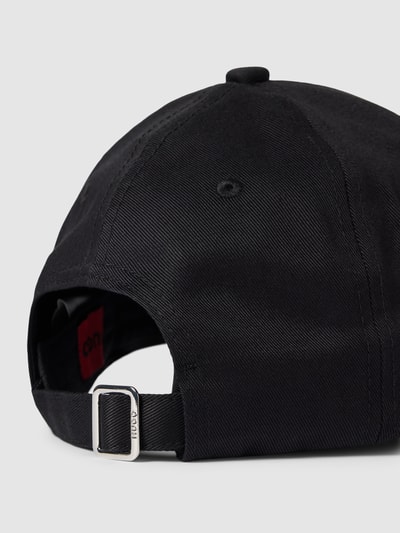 HUGO Basecap mit Label-Patch Modell 'Ally' Black 3