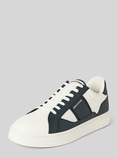 ARMANI EXCHANGE Sneaker mit Schnürverschluss Weiss 1