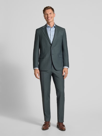 SEIDENSTICKER Slim fit zakelijk overhemd met kentkraag Groen - 1