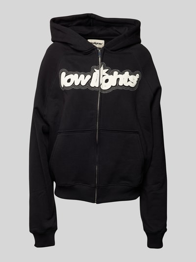 Low Lights Studios Sweatjacke mit Kapuze Black 1