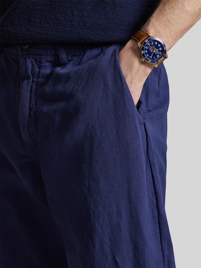 Polo Ralph Lauren Chino aus Leinen-Baumwoll-Mix Marine 3