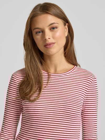 Rich & Royal Longsleeve mit Rundhalsausschnitt Rot 3