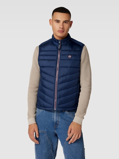 Jack & Jones Bodywarmer met opstaande kraag, model 'EHERO' Donkerblauw - 4