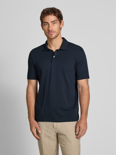 Marc O'Polo Regular Fit  Poloshirt aus reiner Baumwolle Marine 4