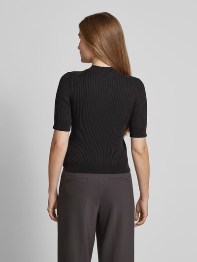 Armedangels Gebreid shirt met turtleneck, model 'SILJIAA' Zwart - 5