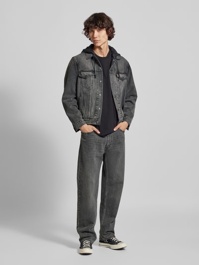 Levi's® Jeansy o kroju relaxed straight fit z 5 kieszeniami Czarny 1