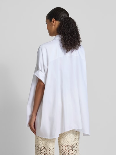 Smith and Soul Oversized blouse met kentkraag Wit - 5