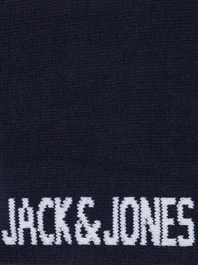 Jack & Jones Skarpetki stopki z dodatkiem streczu w zestawie 10 szt. Ciemnoniebieski 3