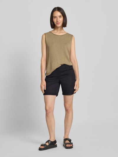 Tom Tailor Regular Fit Bermudas aus Baumwoll-Mix Black 1