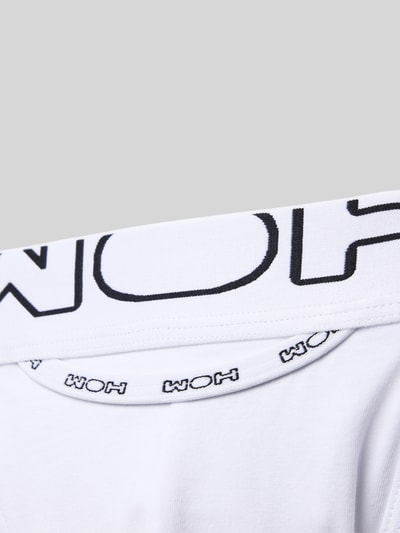WOH Suspensoir met elastische band met label Wit - 2