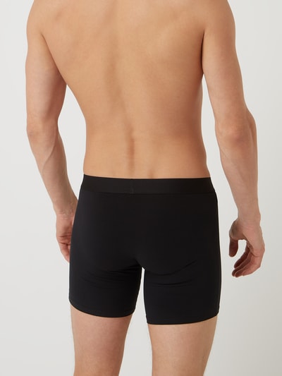 Bruno Banani Trunks mit Stretch-Anteil im 2er-Pack Modell 'Long Life'  Black 3