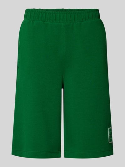 Lacoste Relaxed Fit Sweatshorts aus Baumwoll-Mix Gruen 1