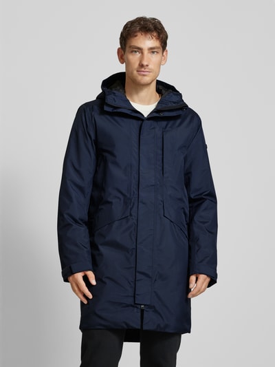 Didriksons Jacke in Überlänge Blau 4