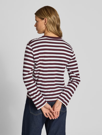 JJXX relaxed fit shirt met lange mouwen van puur katoen model 'Sophia' Donkerrood - 5