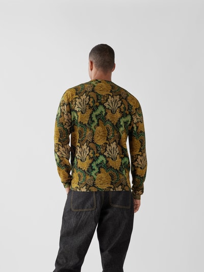 Etro Pullover mit Paisley-Dessin Gruen 5