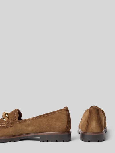 Tamaris Loafer aus echtem Rindsleder Camel 2