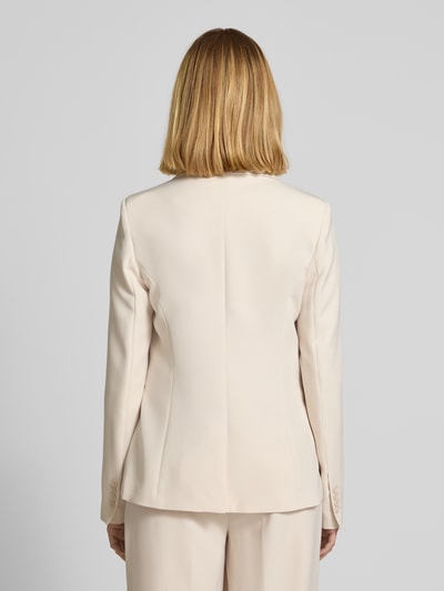 GUIDO MARIA KRETSCHMER WOMAN Slim fit blazer met klepzakken, model 'ISA' Beige - 5