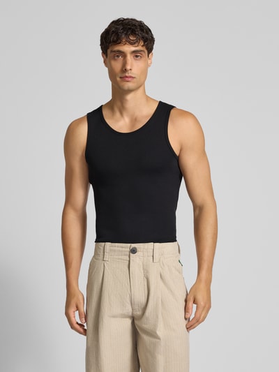 ANNARR Tanktop in Ripp-Optik Modell 'RIC' Black 4