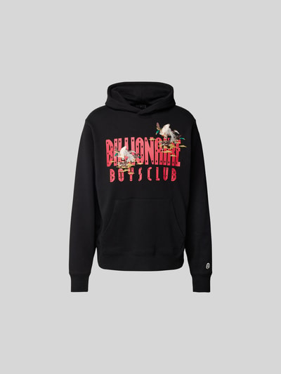 Billionaire Boys Club Hoodie mit Label-Print Black 1