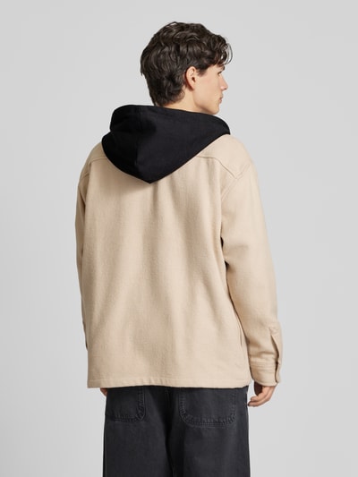 REVIEW Jacke mit Kapuze Taupe 5