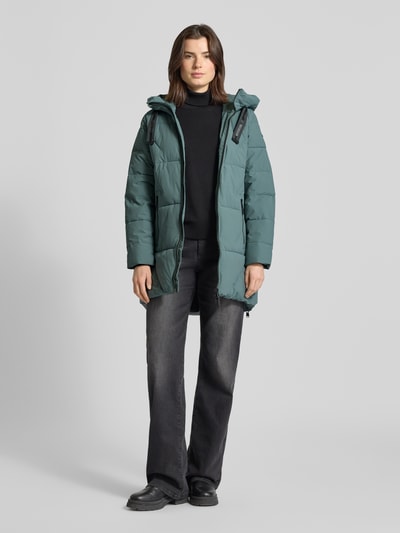 G.I.G.A. DX Steppjacke mit 10.0000 mm Wassersäule Petrol Melange 1