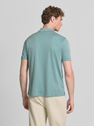 RAGMAN Relaxed Fit Poloshirt aus Baumwoll-Mix Mint 5