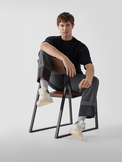 Autry High-Top-Sneaker mit Kontrastbesatz Weiß 1