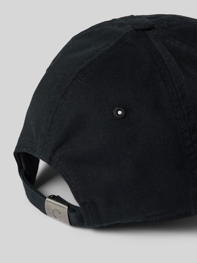 Carhartt Work In Progress Basecap mit Label-Stitching Modell 'AMOUR' Black 3