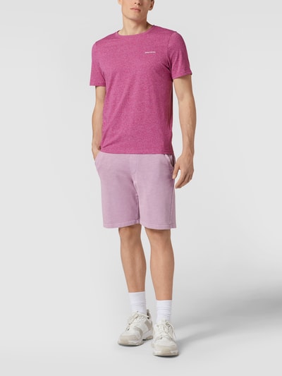 MCNEAL T-Shirt mit Label-Applikation Pink meliert 1