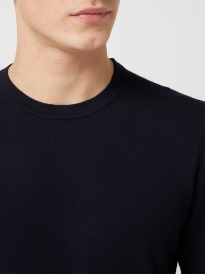 MCNEAL Pullover aus Viskosemischung Marineblau 3
