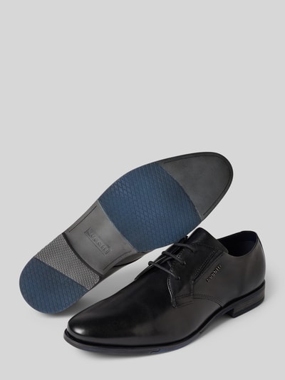 bugatti Derby-Schuhe aus echtem Leder Modell "GAPO" Black 4