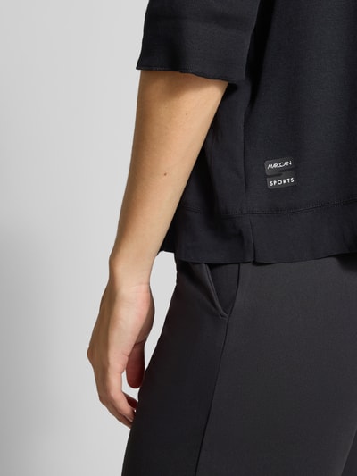 Marc Cain Sweatshirt mit Tunnelzug Black 3