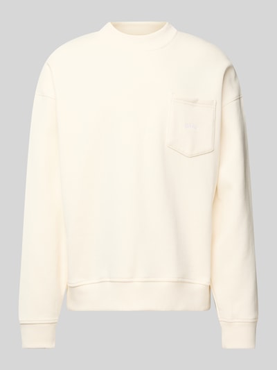 BLKVIS Sweatshirt met borstzak Offwhite - 2