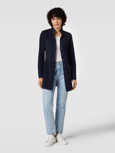 WHITE LABEL Blazer met opstaande kraag Marineblauw - 1